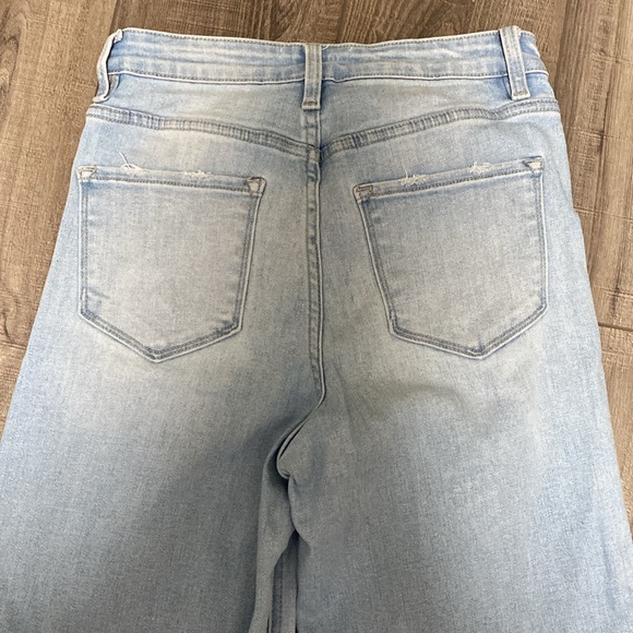 Flare denim jeans-  barely worn - Picture 4 of 4